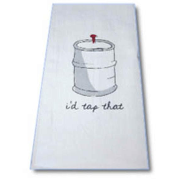 I'd Tap That Bar Towel - Zinnias Gift Boutique