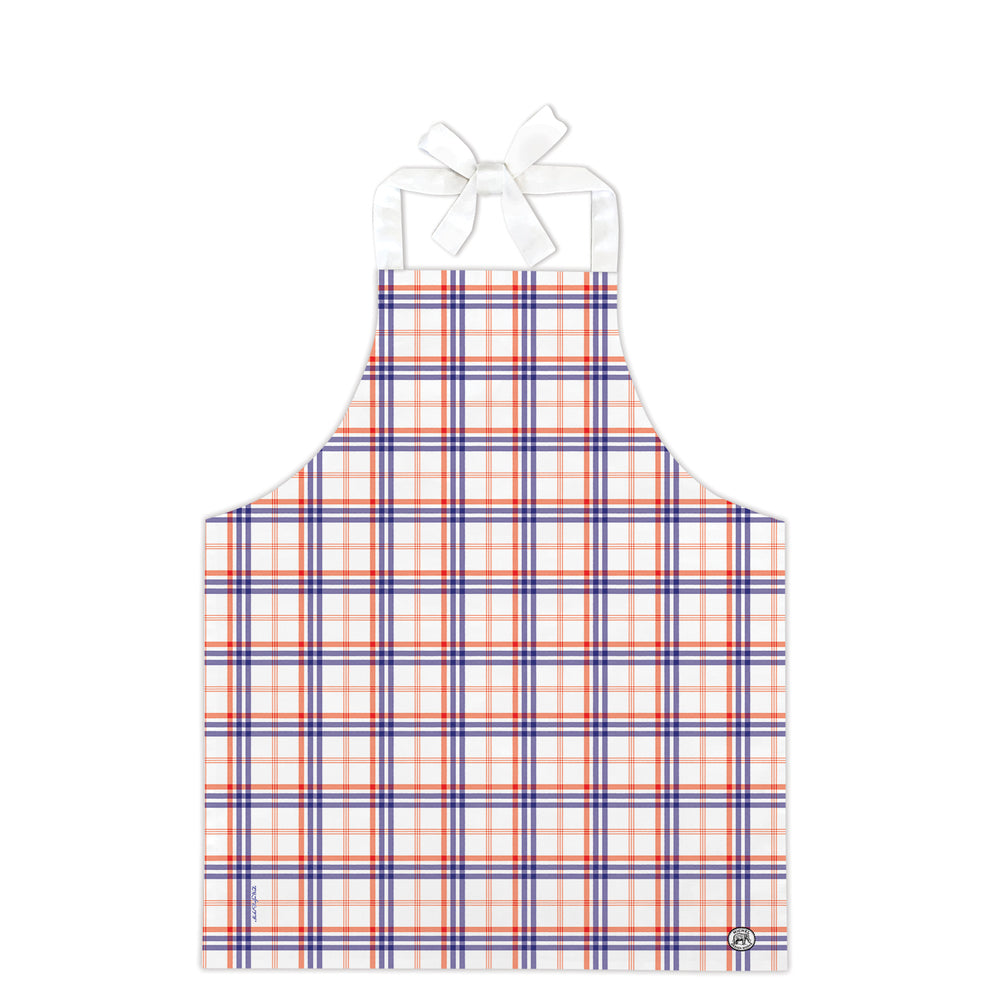 Vintage Plaid Apron - Zinnias Gift Boutique