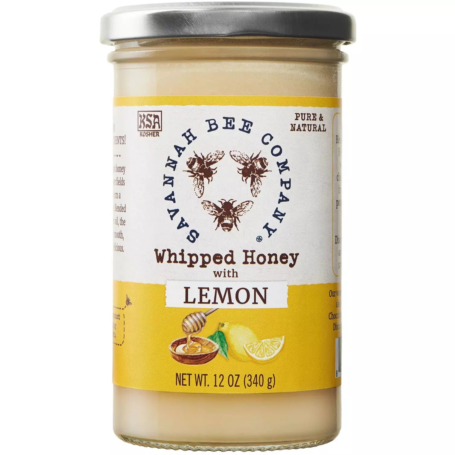 Whipped Honey with Lemon - Zinnias Gift Boutique