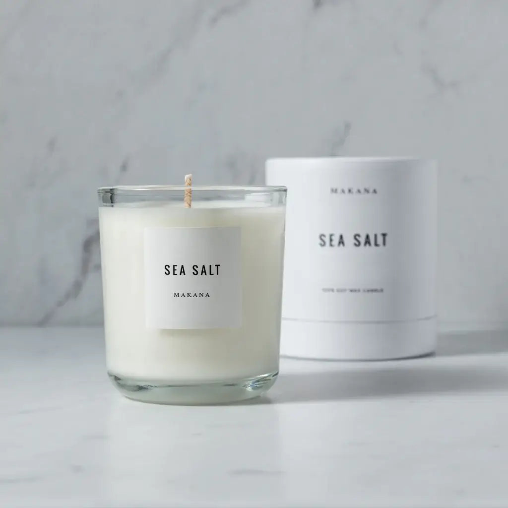 Sea Salt Classic Candle - Zinnias Gift Boutique