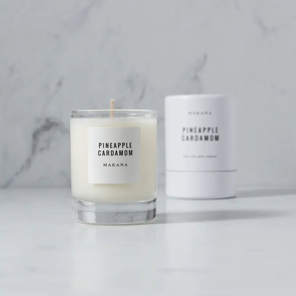 Pineapple Cardamom - Petite Candle - Zinnias Gift Boutique