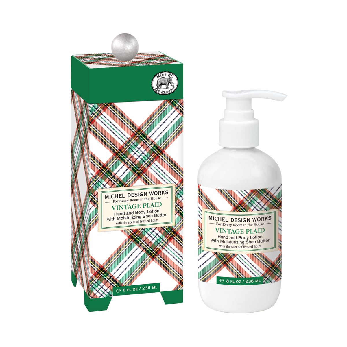 Vintage Plaid Lotion - Zinnias Gift Boutique