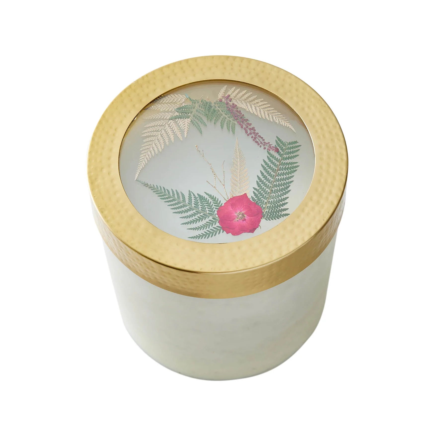 XL Mercury Glass Candle Hearth - Zinnias Gift Boutique