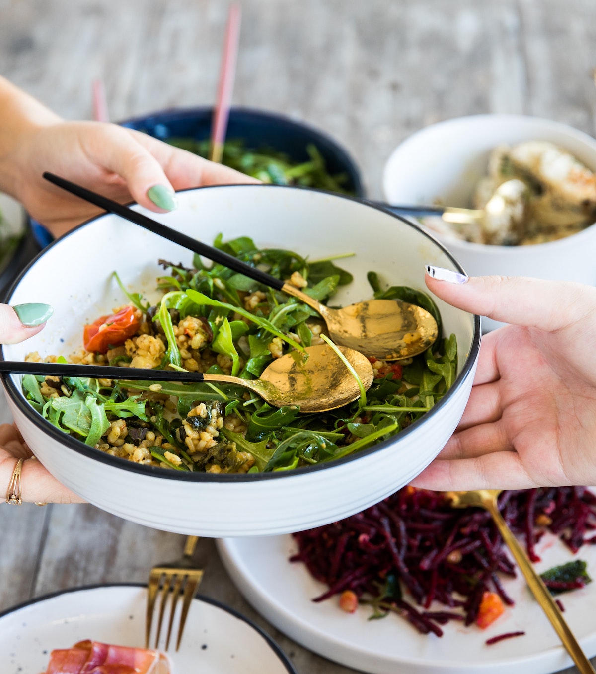 Oh, Snap (Pea)! Salad with Coconut Gremolata