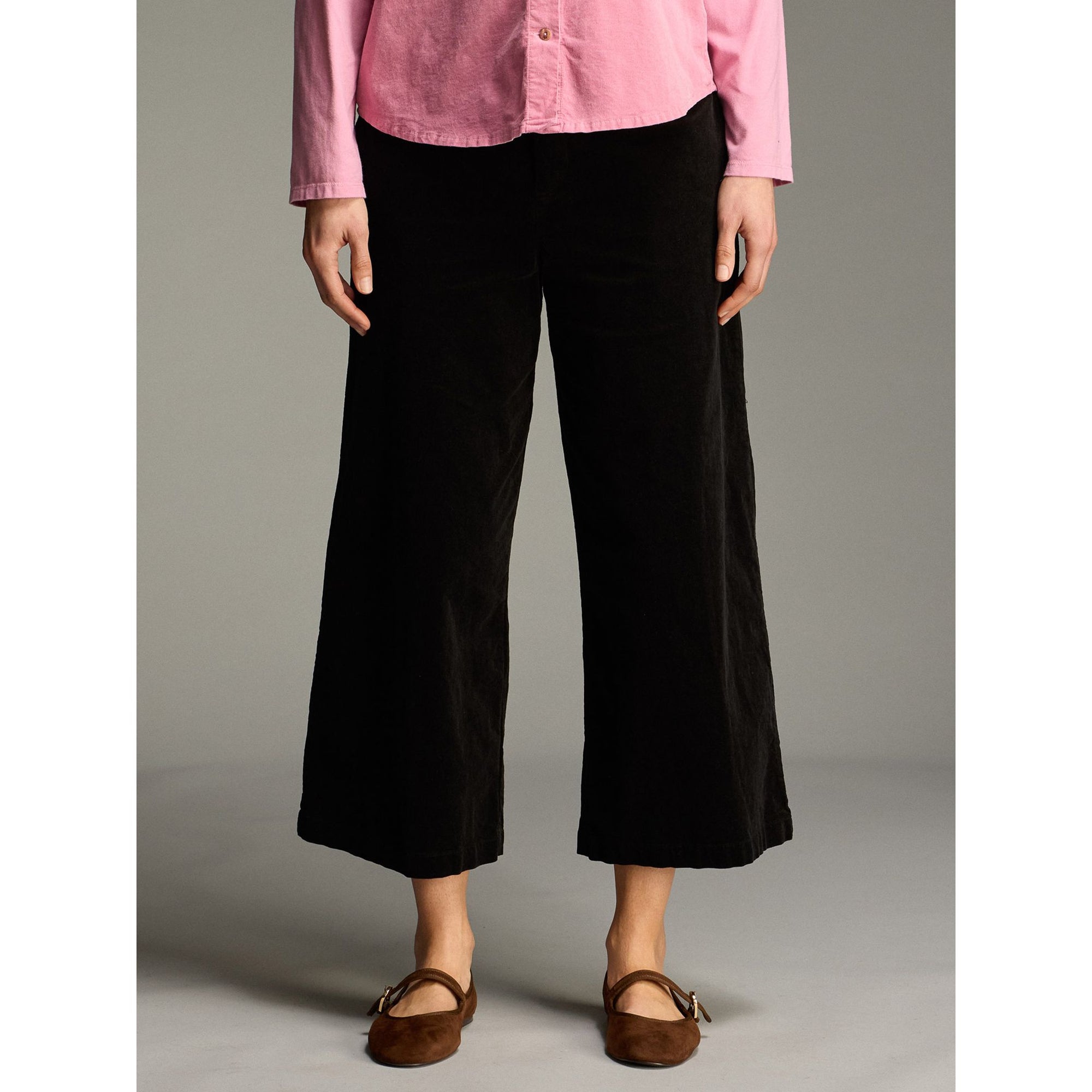 Straight Crop Trouser - Zinnias Gift Boutique