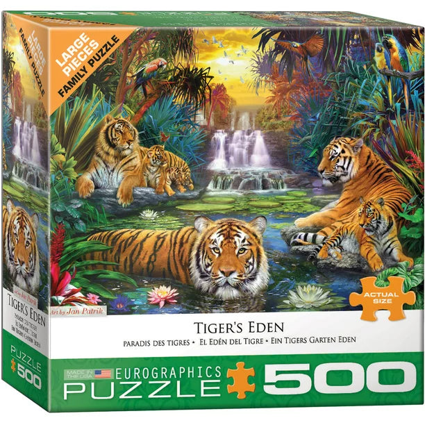 Tiger&#39;s Eden by Jan Patrik - Zinnias Gift Boutique