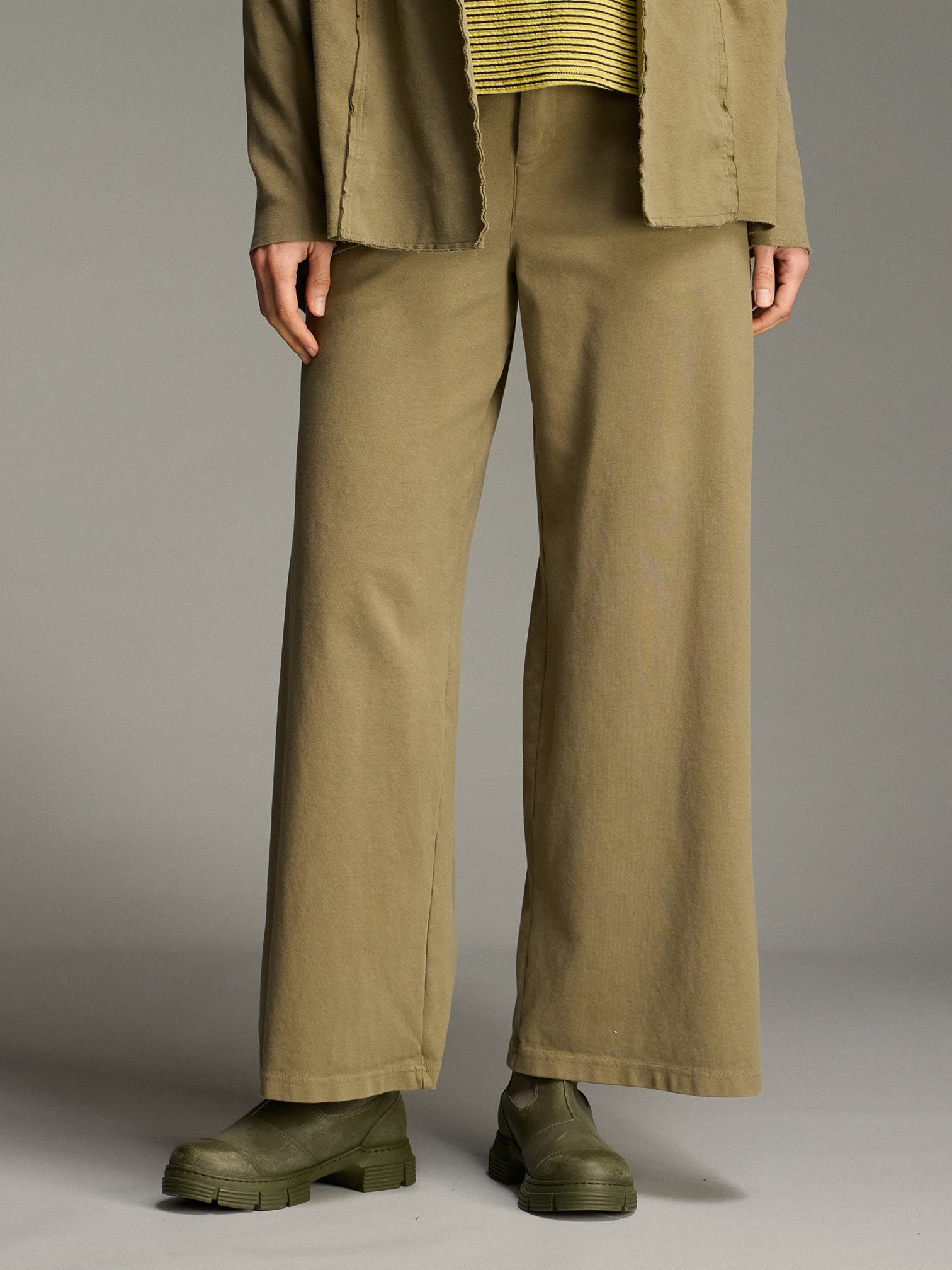 Wide Leg Zip Pant - Zinnias Gift Boutique