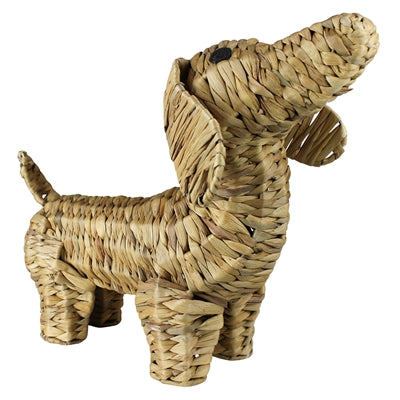 Standing Dog, Water Hyacinth - Zinnias Gift Boutique