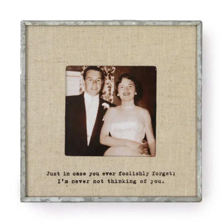 Linen Photo Frame - Zinnias Gift Boutique