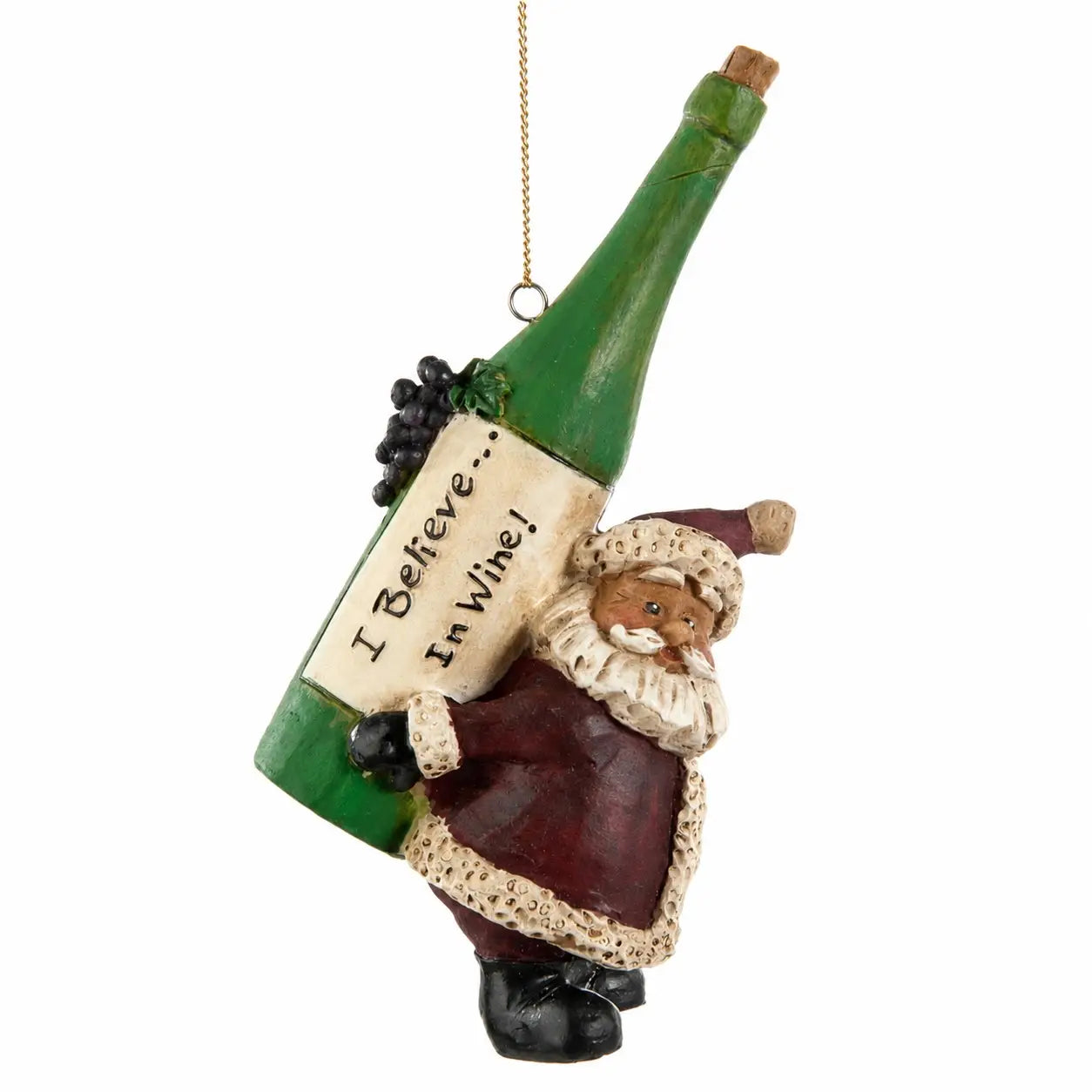 Santa Ornament - Zinnias Gift Boutique