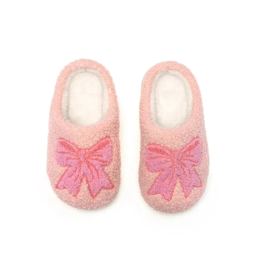 Indoor / Outdoor Slippers - Kids - Pretty Bows - Zinnias Gift Boutique
