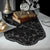 Halloween Damask 14x49 Lace Table Runner Black