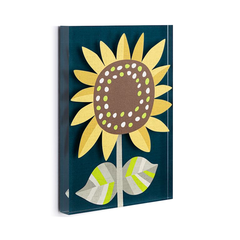 Acrylic Tile 5 x 7 - Zinnias Gift Boutique