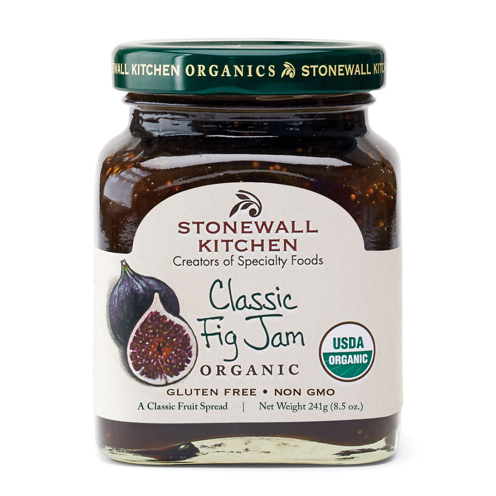 Organic Classic Fig Jam 8.5oz. - Zinnias Gift Boutique