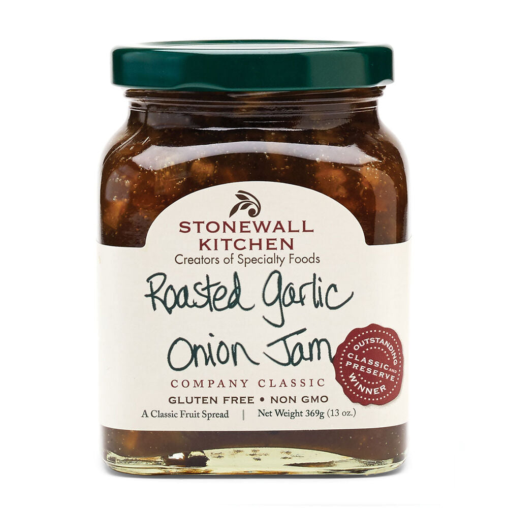 Roasted Garlic Onion Jam 13oz - Zinnias Gift Boutique