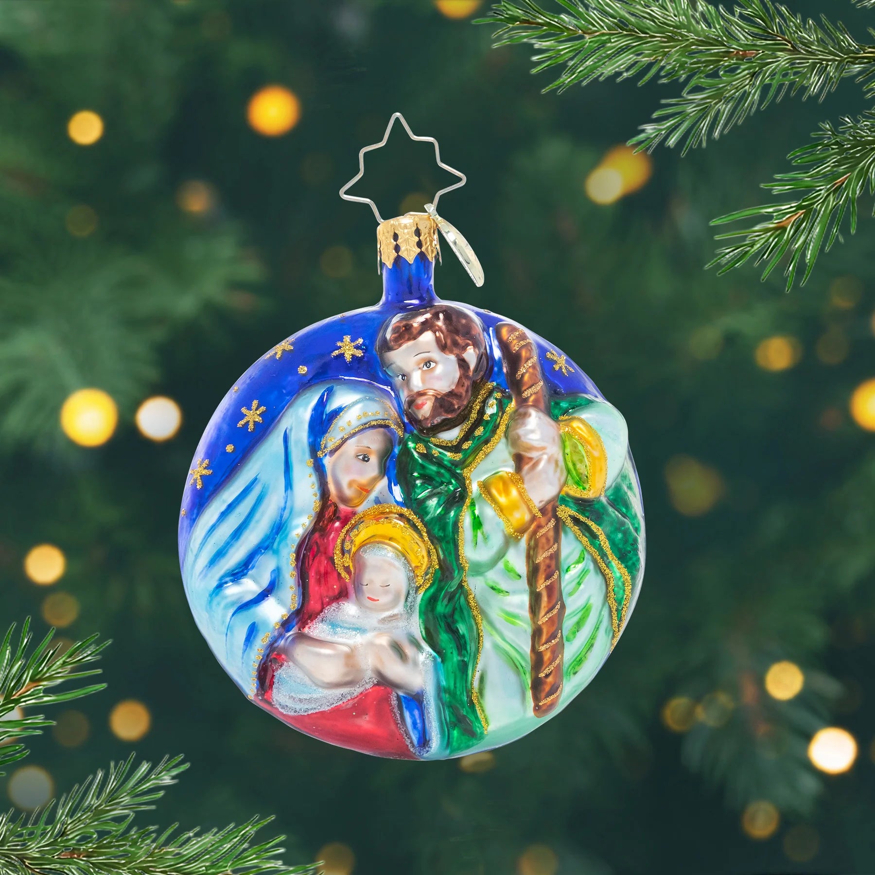 A Holy Night Gem Radko - Zinnias Gift Boutique