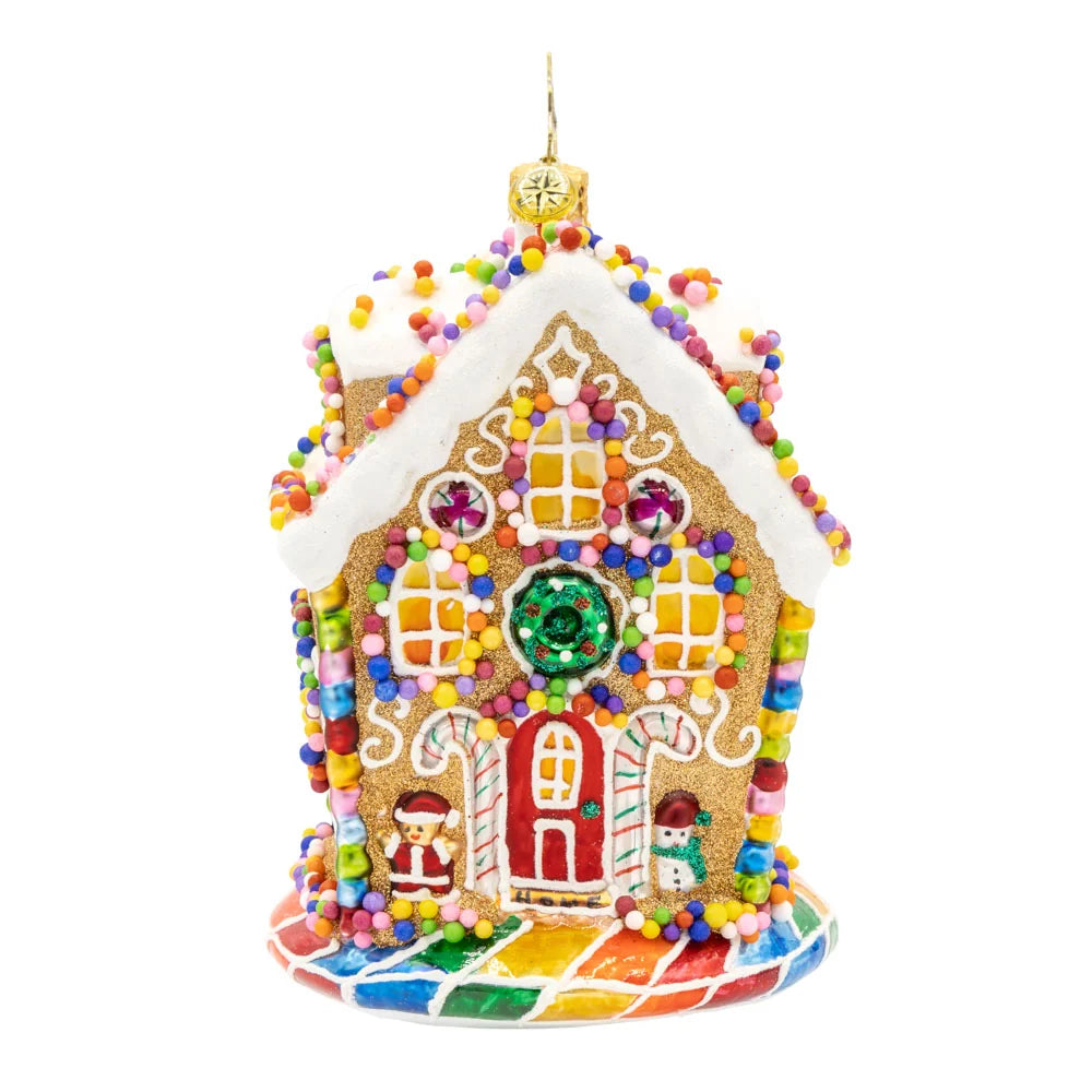 Lollipop Lane House Radko - Zinnias Gift Boutique
