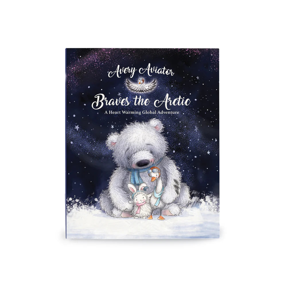 Avery the Aviator Braves the Arctic Storybook - Zinnias Gift Boutique