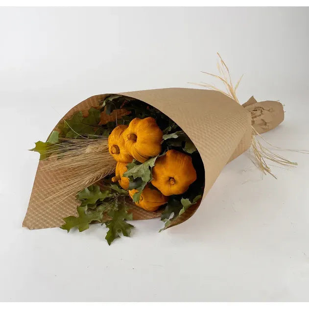 Green Oak Rustic Bouquet - Zinnias Gift Boutique