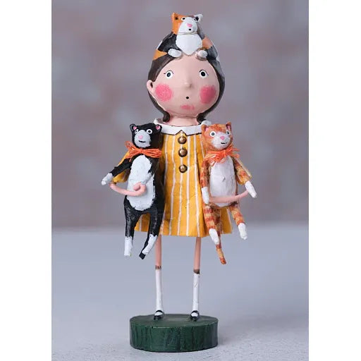 Kat’s Cat Lori Mitchel Figurine - Zinnias Gift Boutique