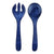 Salad Serving Set Campania Blue - Zinnias Gift Boutique