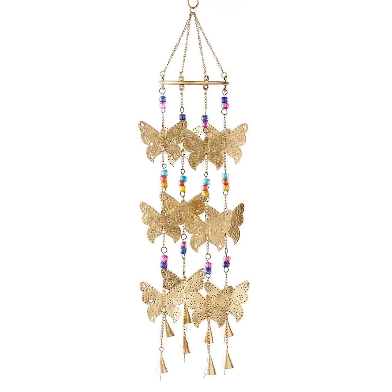 Butterfly Carousel Wind Chime - Zinnias Gift Boutique