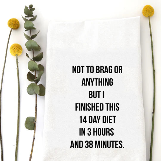 14 Day Diet Tea Towels