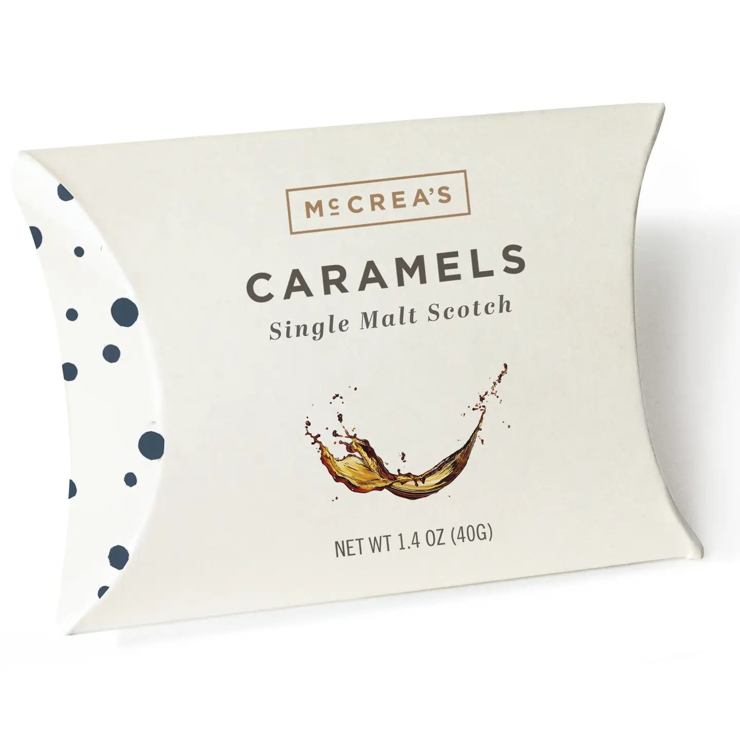 Caramels Pillow Box - Single Malt Scotch - Zinnias Gift Boutique