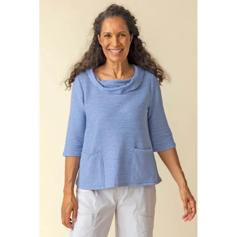 Ripple Effect Hudson Pocket Top - Zinnias Gift Boutique