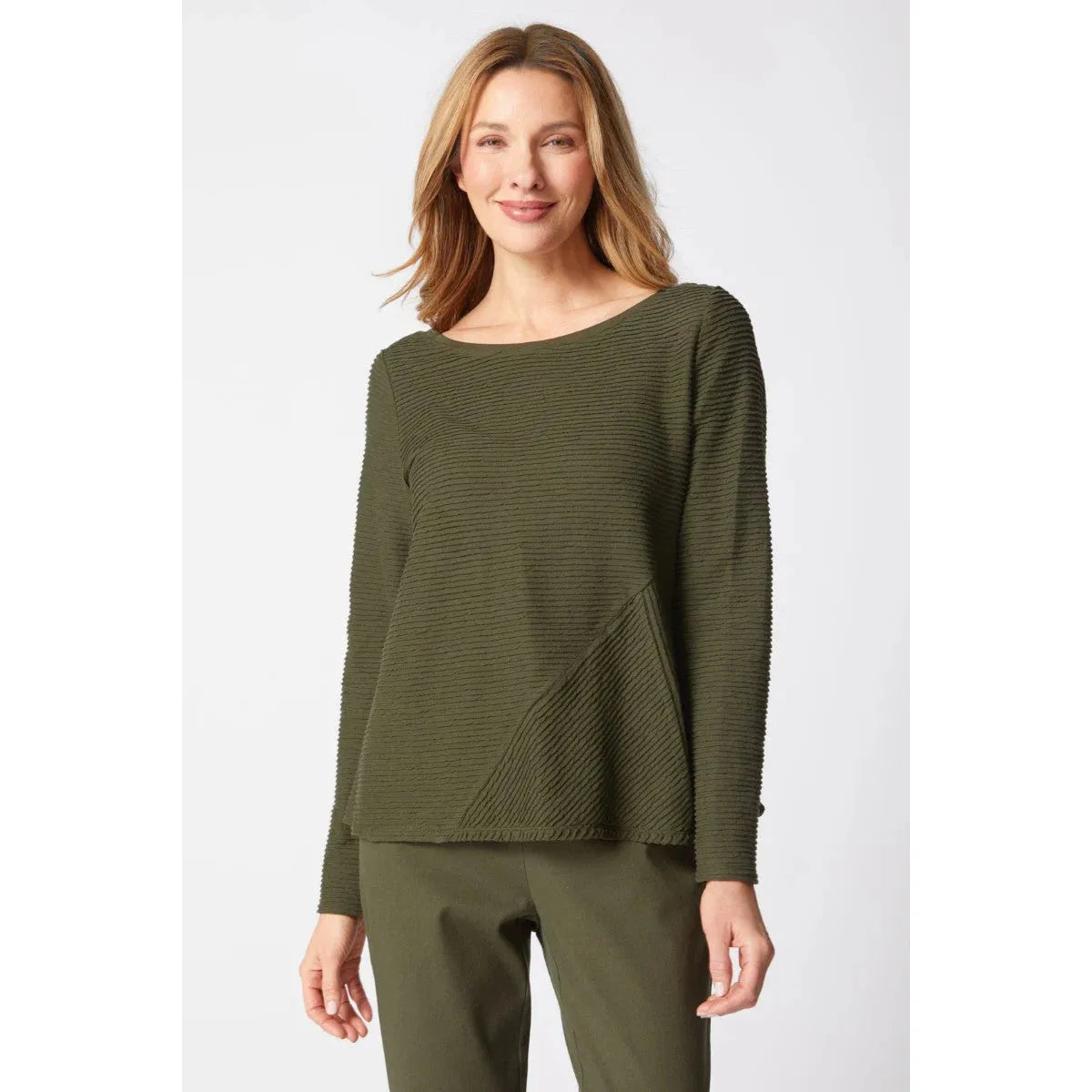 Ripple Effect Harvest Top - Forest - Zinnias Gift Boutique