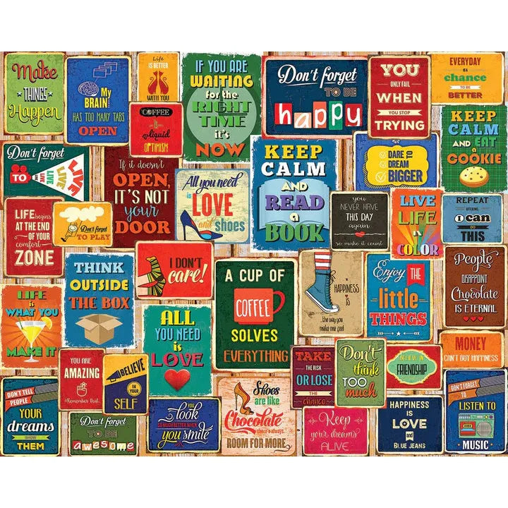 Words Of Wisdom (1607pz) - 1000 Pieces