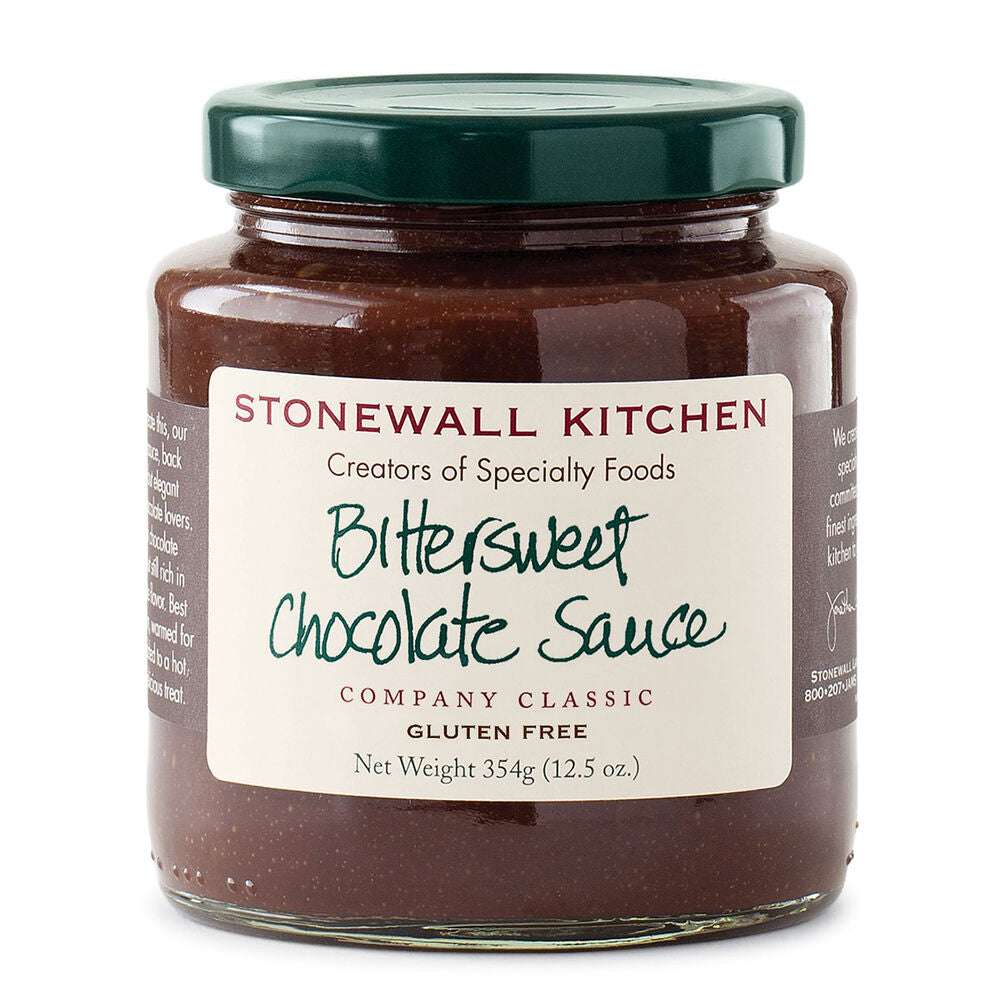 Bittersweet Chocolate Sauce 12.5oz - Zinnias Gift Boutique