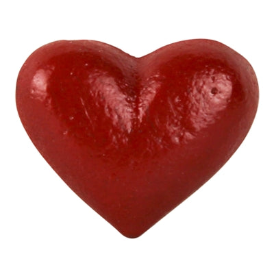 Heart - Cast Iron - Red - Zinnias Gift Boutique
