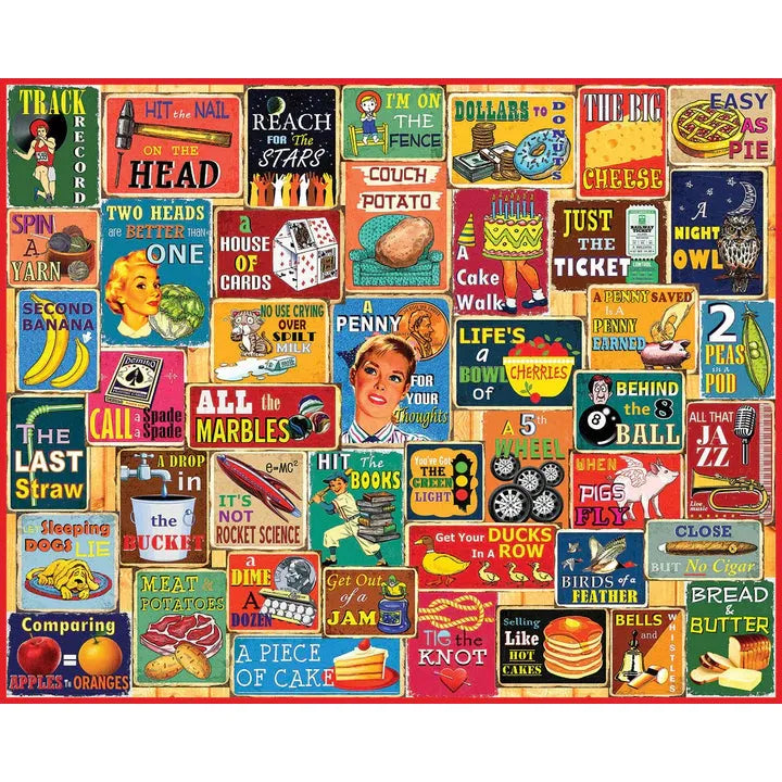 Things We Say (1733pz) - 1000 Piece Jigsaw Puzzle