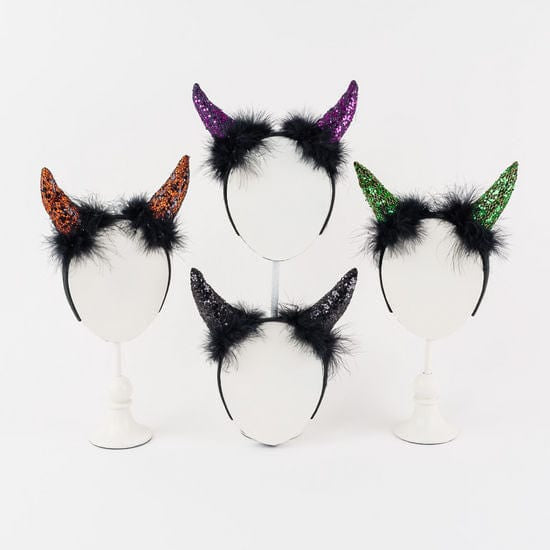 Glitzy Horn Headband - Zinnias Gift Boutique
