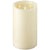 6" x 10" Moving Flame Ivory Triflame Candle - Zinnias Gift Boutique