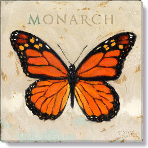 Monarch Giclee Wall Art - Zinnias Gift Boutique