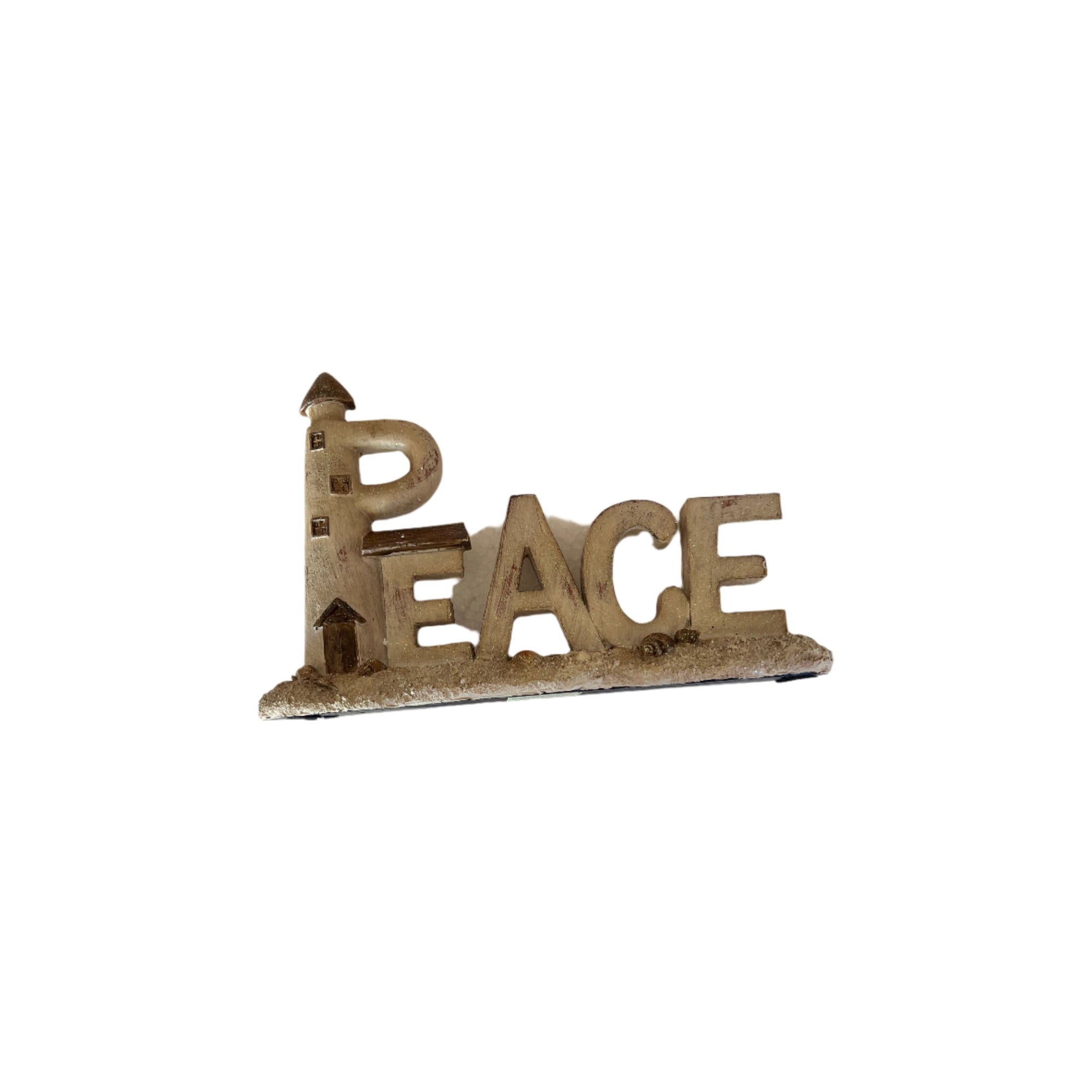 Peace tabletop sign - Zinnias Gift Boutique