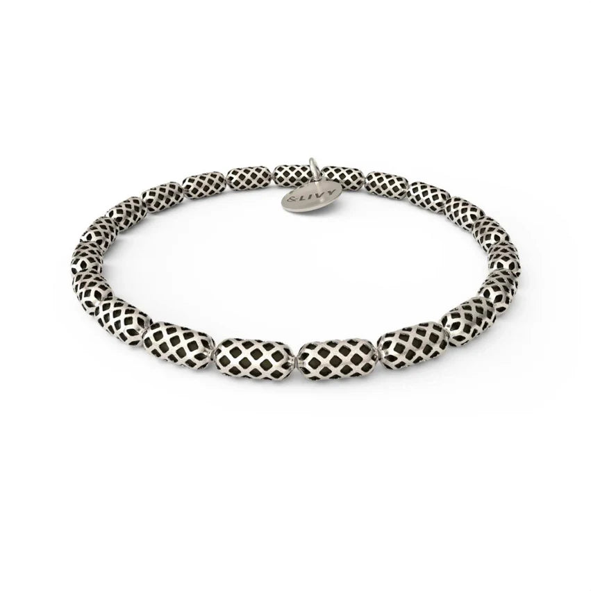 Honeycomb Stretch Bracelet - Zinnias Gift Boutique