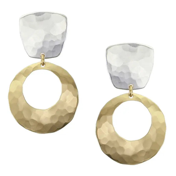 Faceted Post Earrings
