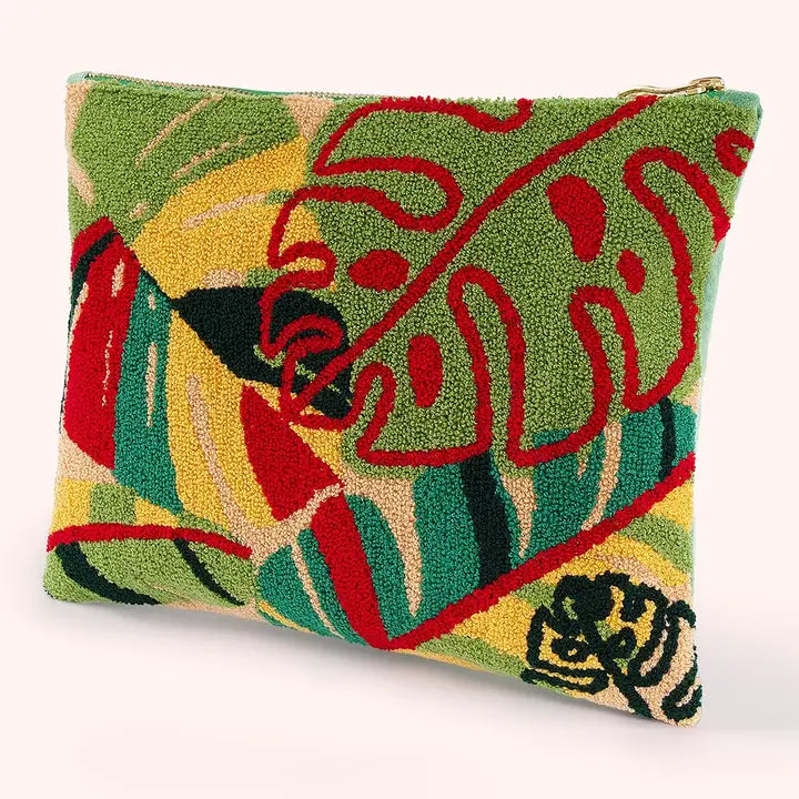 Tufted Wool Pouch