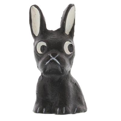 Tonka the Frenchie - Cast Iron Dog - Black and White - Zinnias Gift Boutique