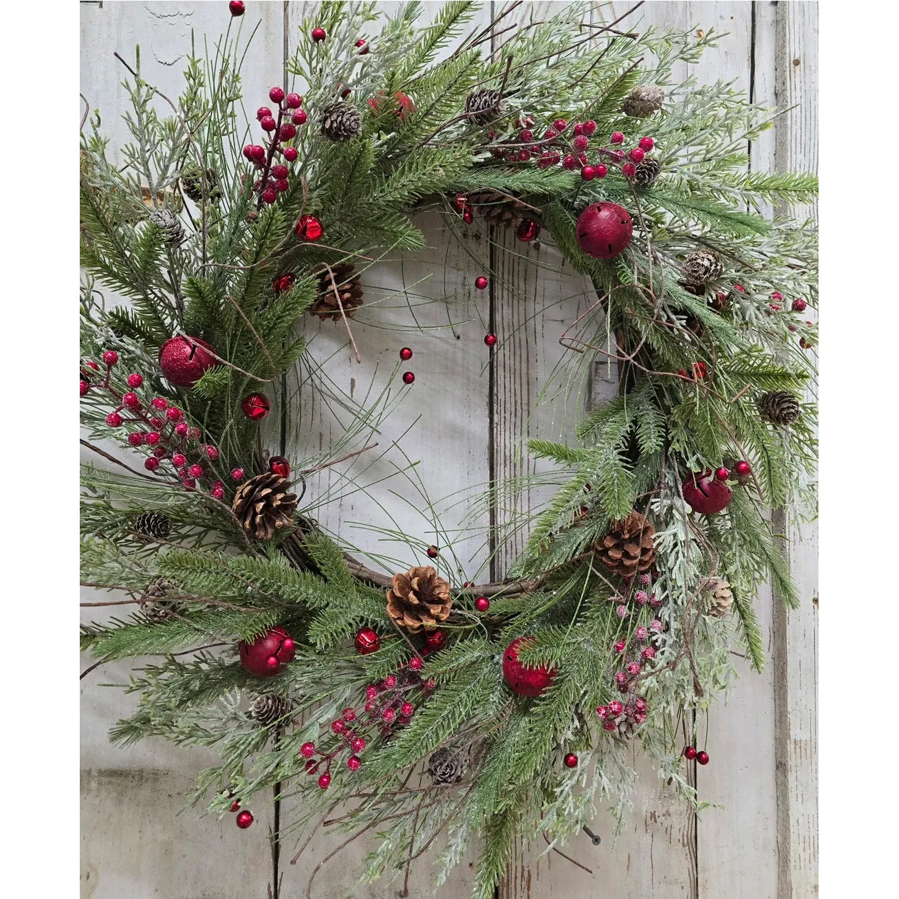 Christmas Jingle Wreath - Zinnias Gift Boutique