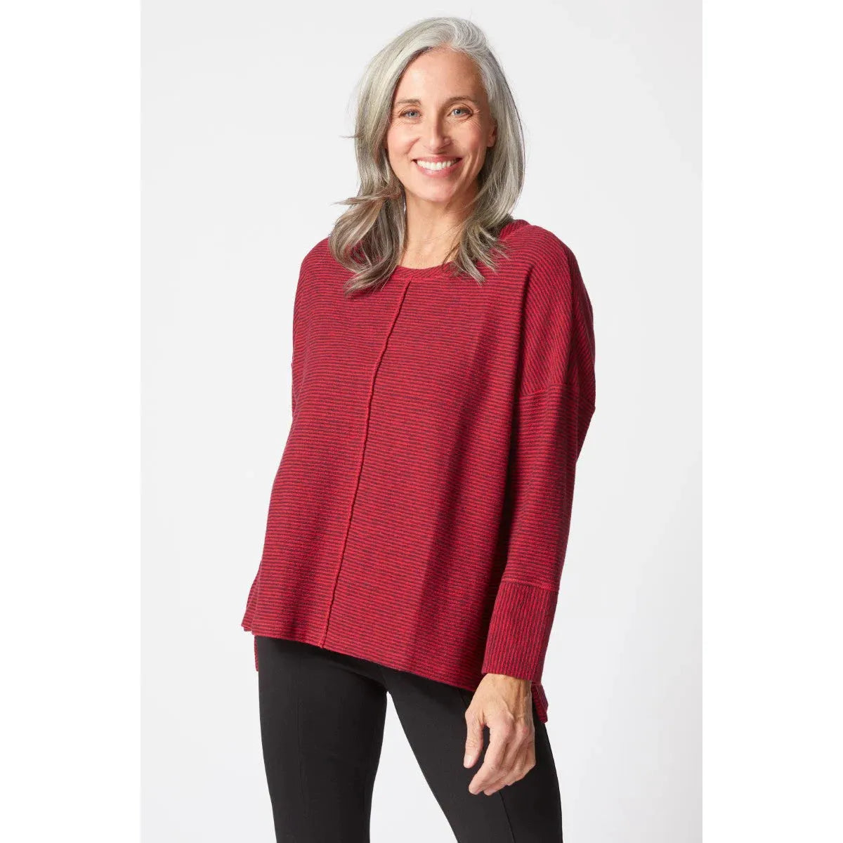 Canyon Pullover - Ruby - Zinnias Gift Boutique