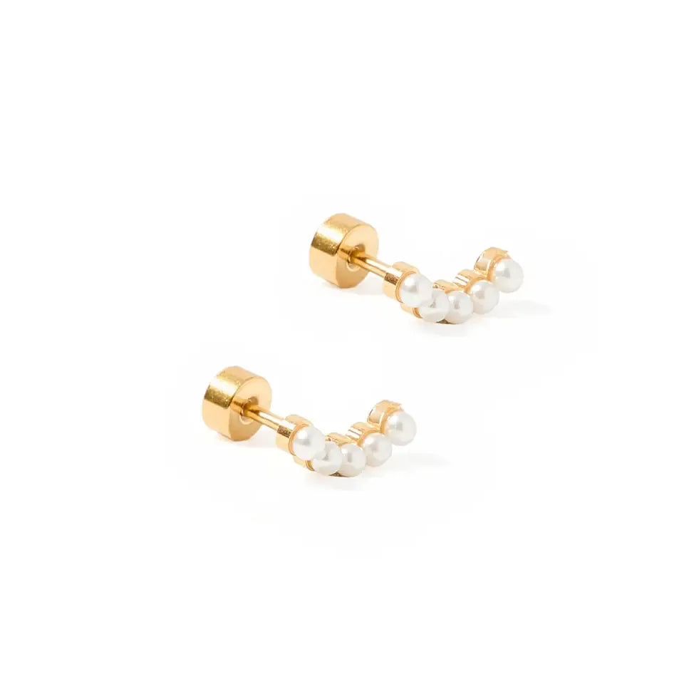 Screwback Stud Earring - Zinnias Gift Boutique