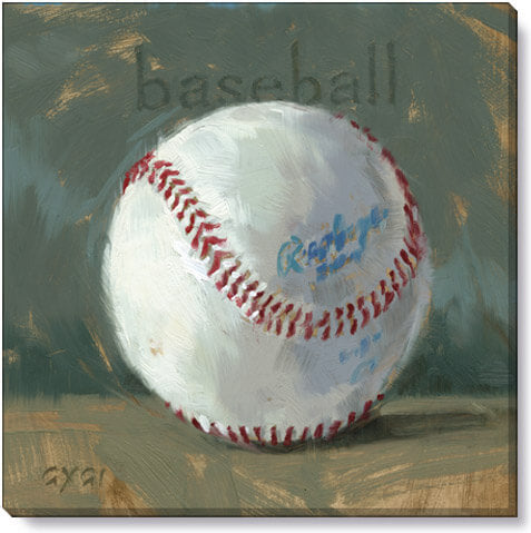 Baseball Giclee Wall - Zinnias Gift Boutique