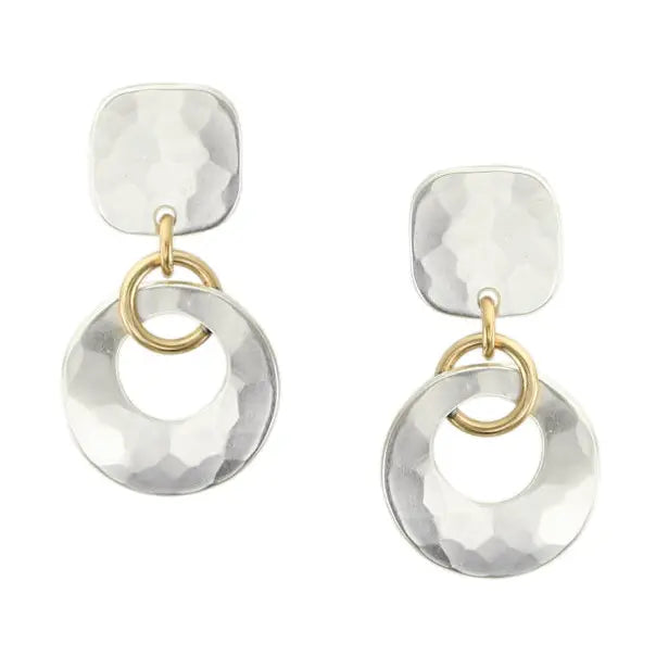 Interlocking Post Earrings