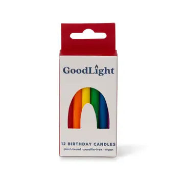 Birthday Candles 12 count Vegan - Zinnias Gift Boutique