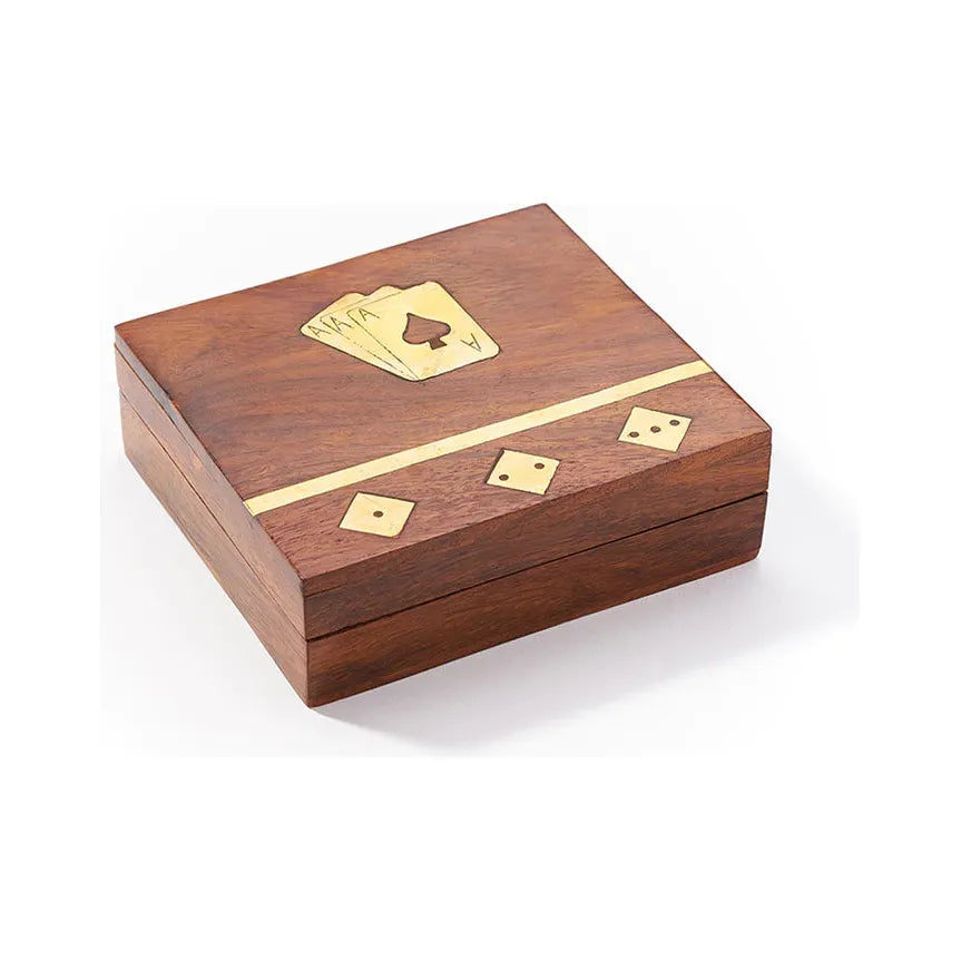 Dice Box Mangowood - Zinnias Gift Boutique