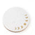 Indukala Moon Phase Cheese Charcuterie Serving Board - Brass & Marble - Zinnias Gift Boutique